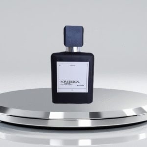 Bottle of Sovereign extrait de parfum — regal oud fragrance inspired by Royal Oud by Creed.